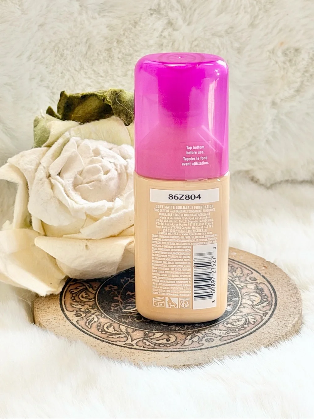 NYX Make 'Em Wonder Foundation - soft matte buildable foundation in  LIGHT SAND